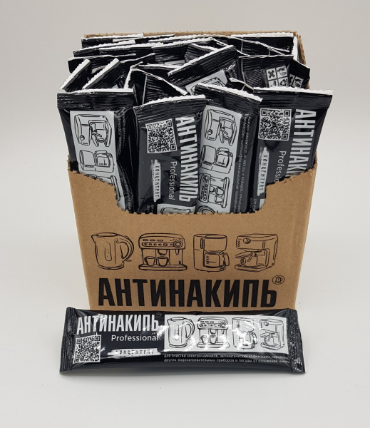 Средство удаления накипи Антинакипь Professional, стик -концентрат 5х10 гр